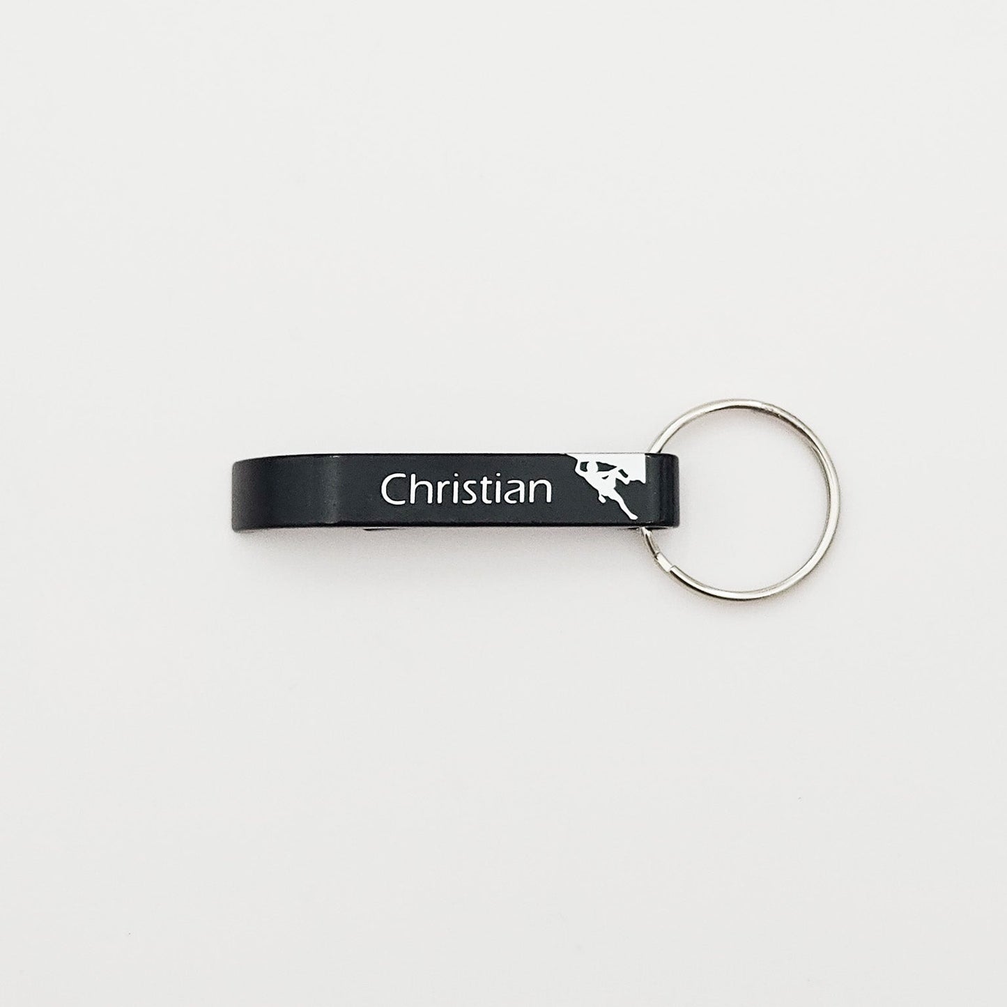 Flaschenöffner Schlüsselanhänger, personalisierbar