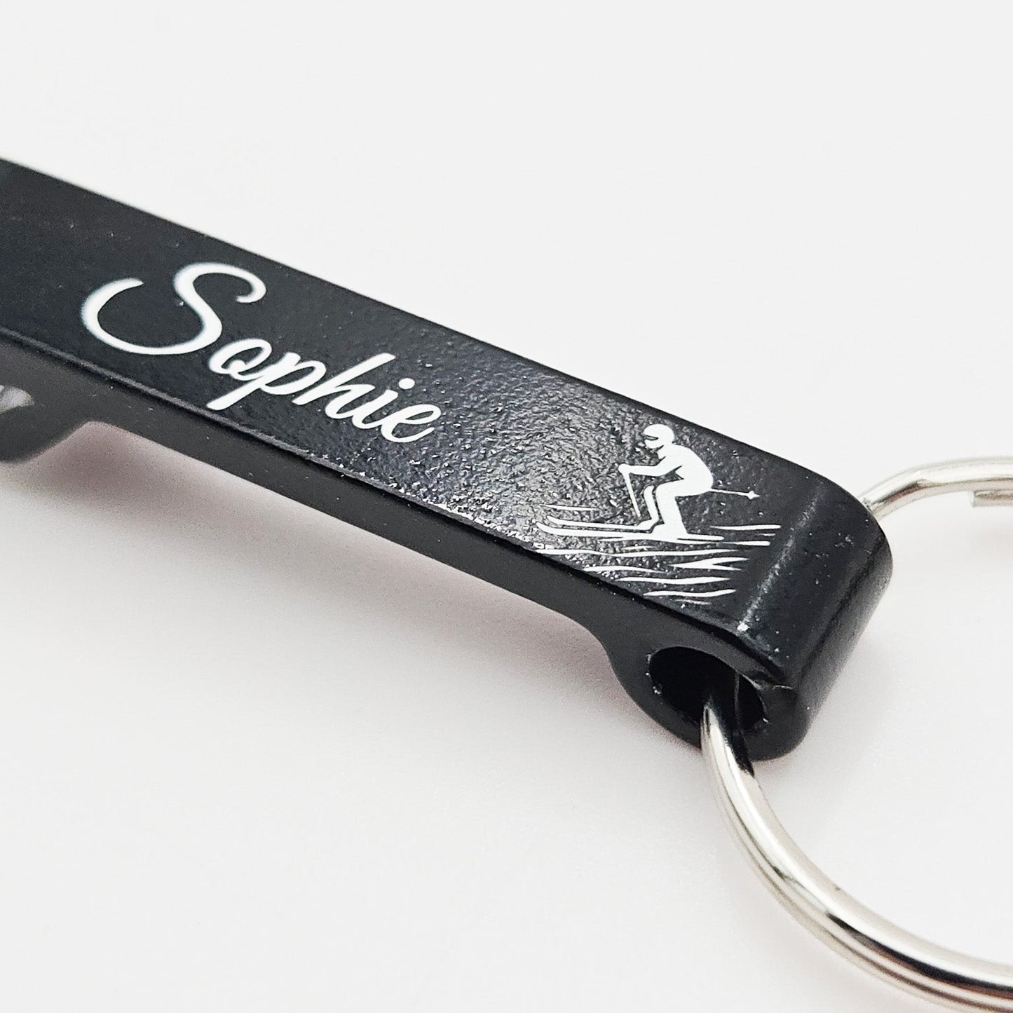 Flaschenöffner Schlüsselanhänger, personalisierbar