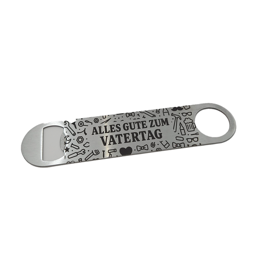 Bieröffner aus Edelstahl, zum Vatertag